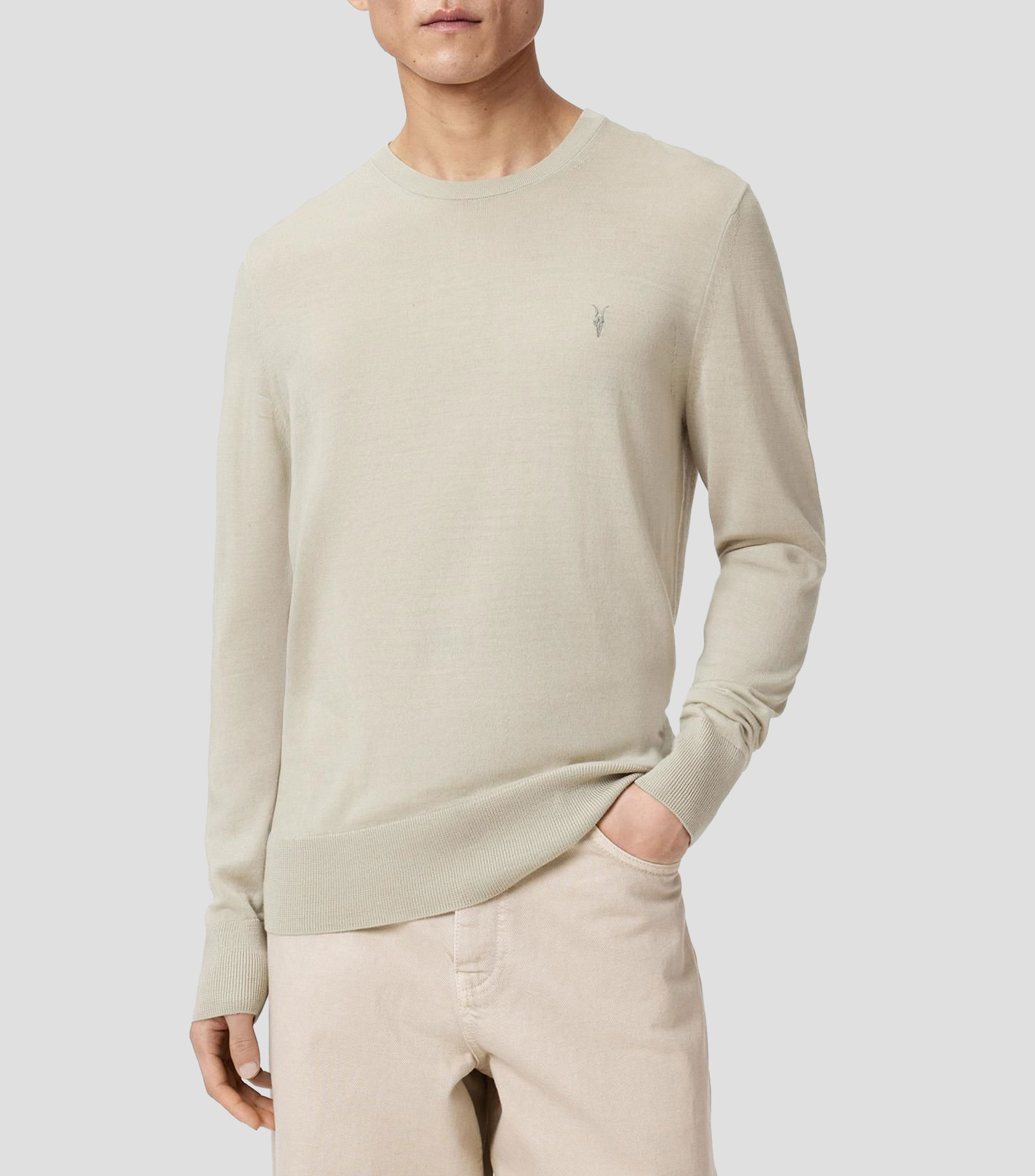 Suéter cuello redondo Hombre